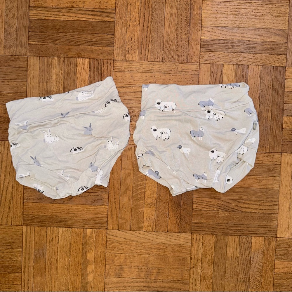 Kyte Baby Bummies size 18-24 mo in bunny and sheep